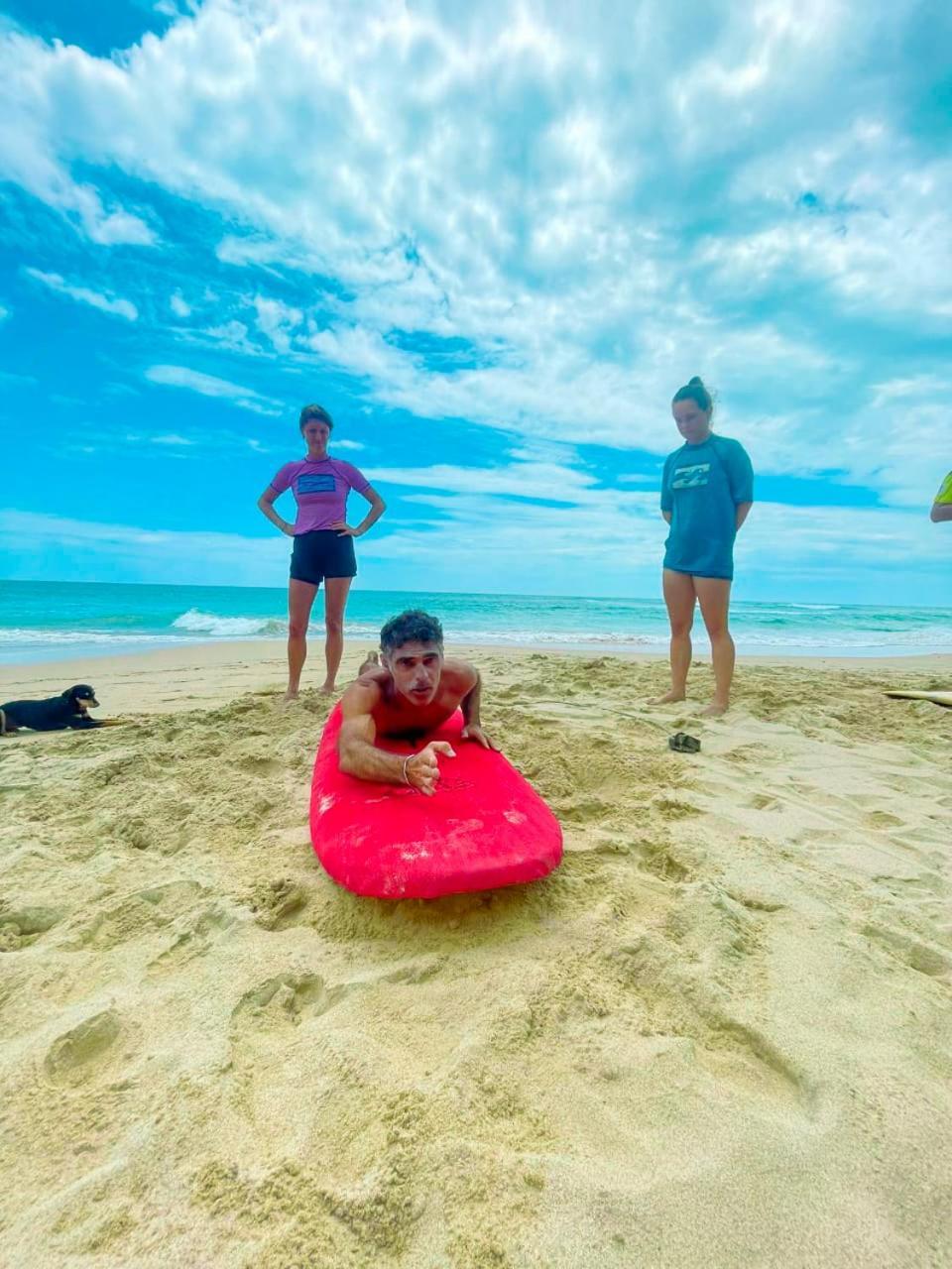 Gaia Ocean Surf Yoga Hostel Ahangama Kültér fotó